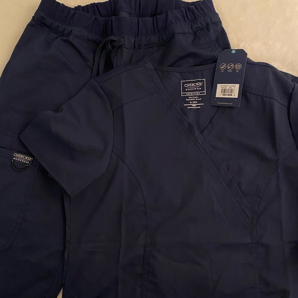 Other - Navy Blue Scrub Set